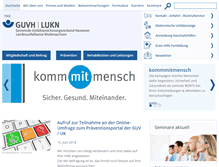 Tablet Screenshot of guvh.de